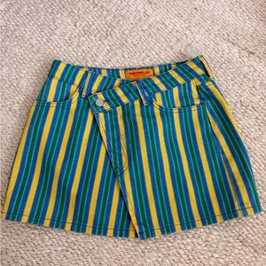 Simon Miller Vibrant Striped Women's Skirt